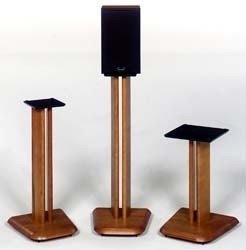 Hardwood speaker stands 1