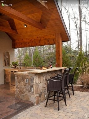 L Shaped Outdoor Bar - Ideas on Foter