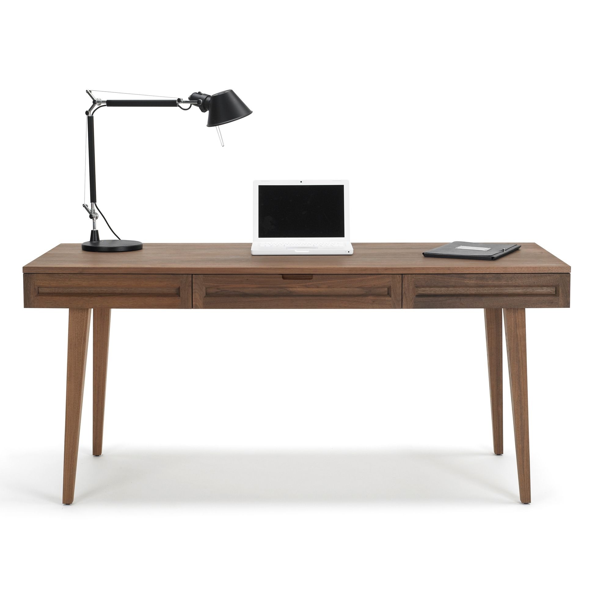 64 inch solid wood desk 1