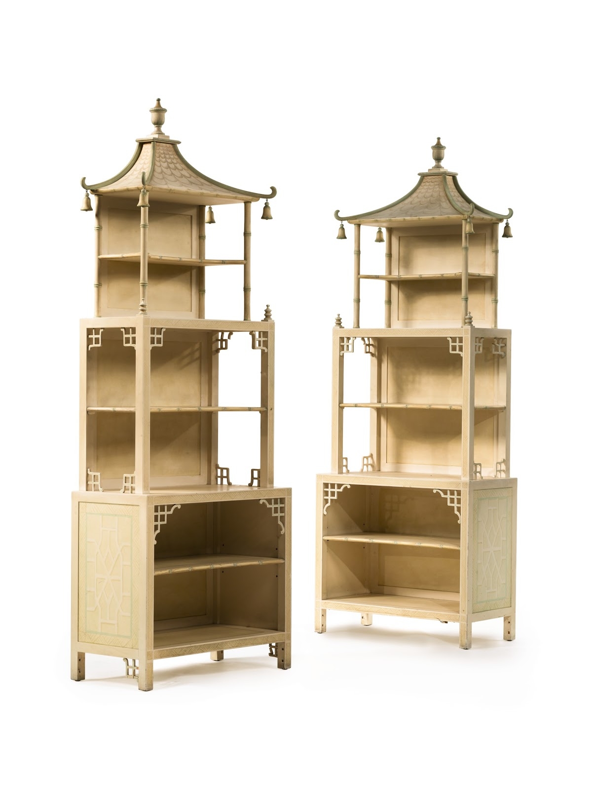 Asian bookcases 1