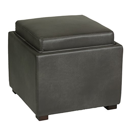 Small Leather Ottomans - Foter