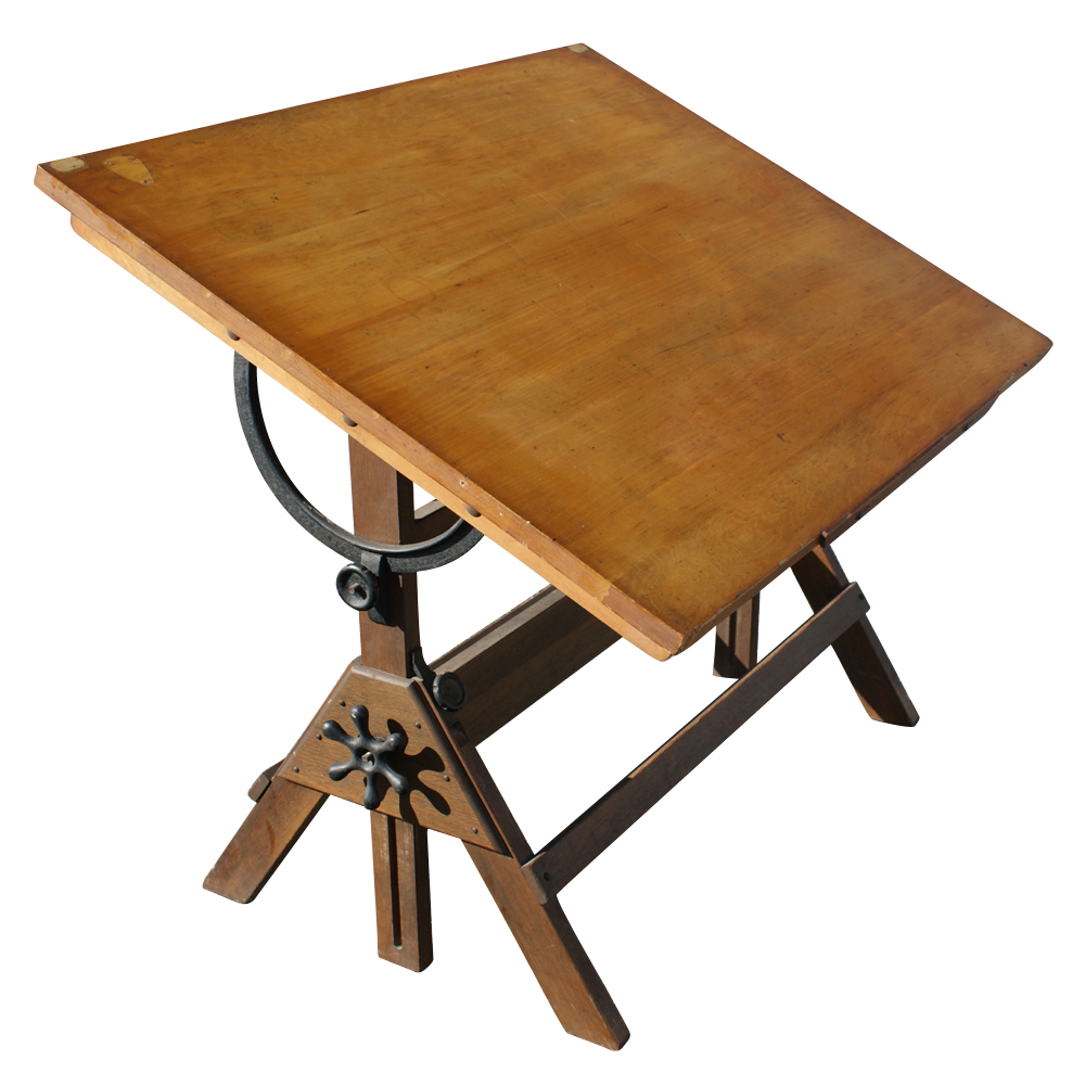 Drafting table base only