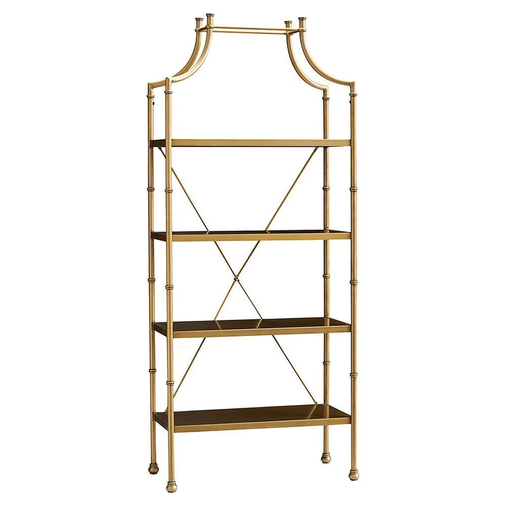 Gold bookcases 10