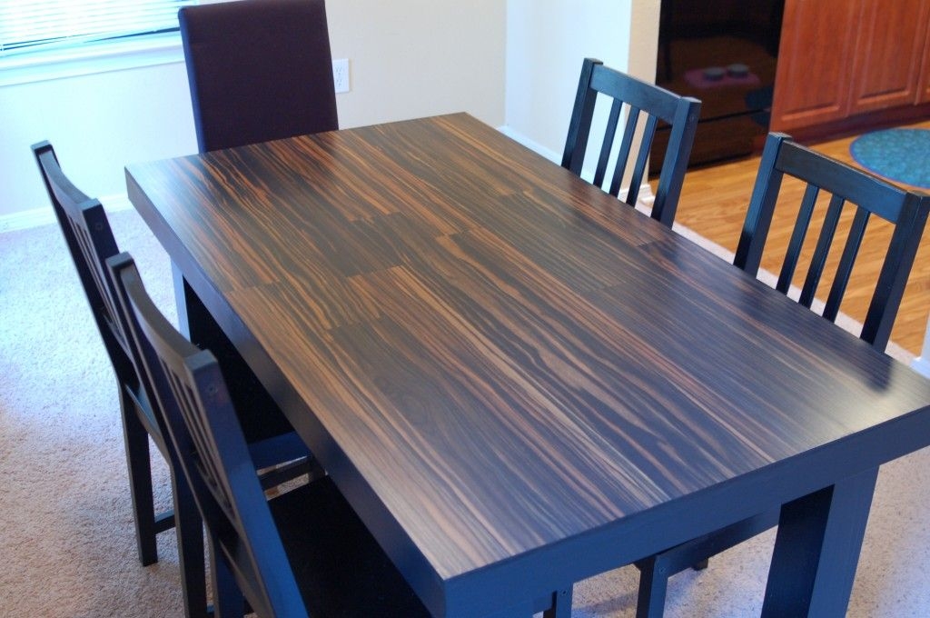 laminate dining table and chairs