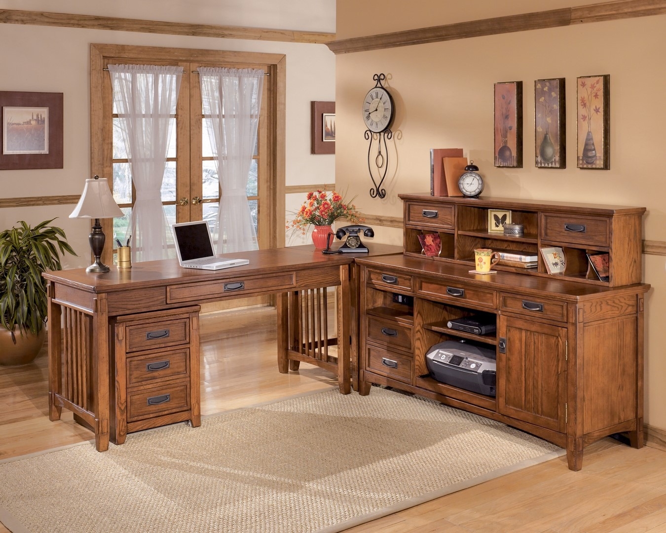 Mission home office furniture 28