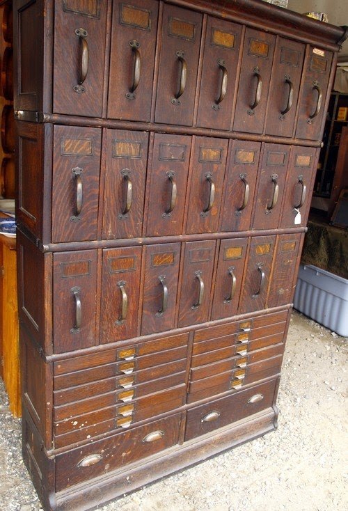 Multi drawer wooden cabinet