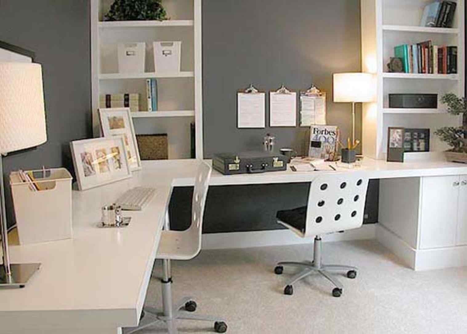 Office desk for two people