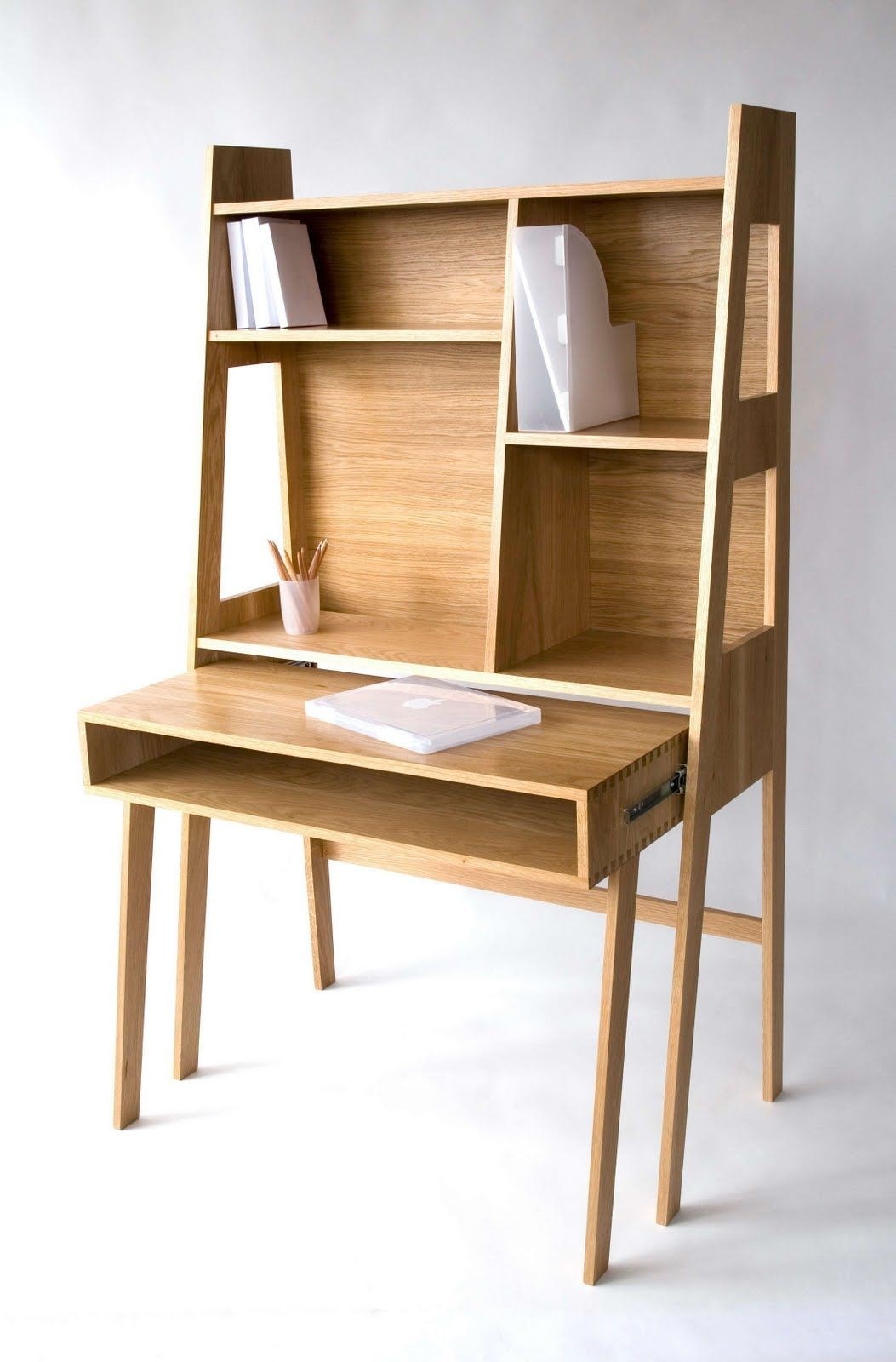 Solid wood home office desks 17
