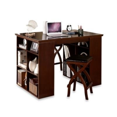 Solid wood home office desks 31