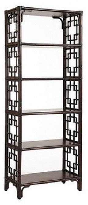Taryn bookcase antique chocolate asian bookcases