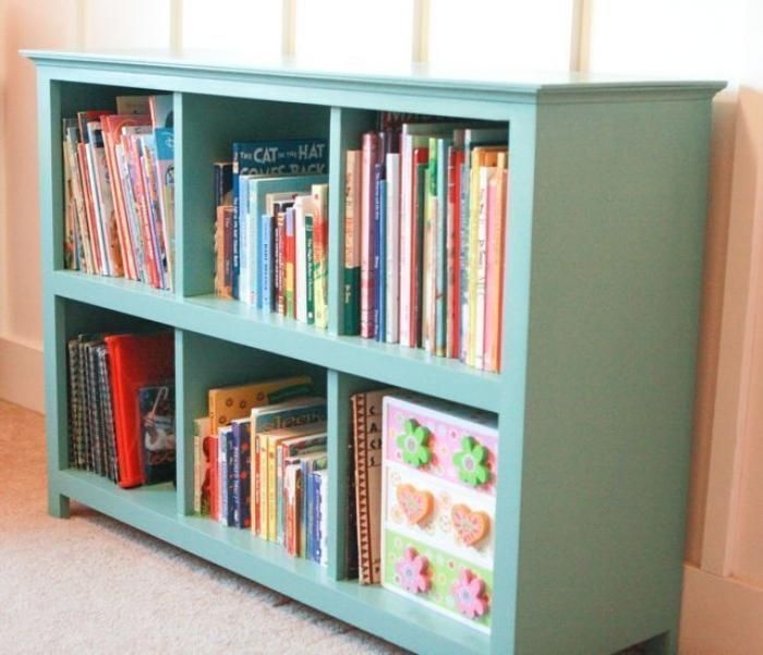 Toy storage and bookshelf