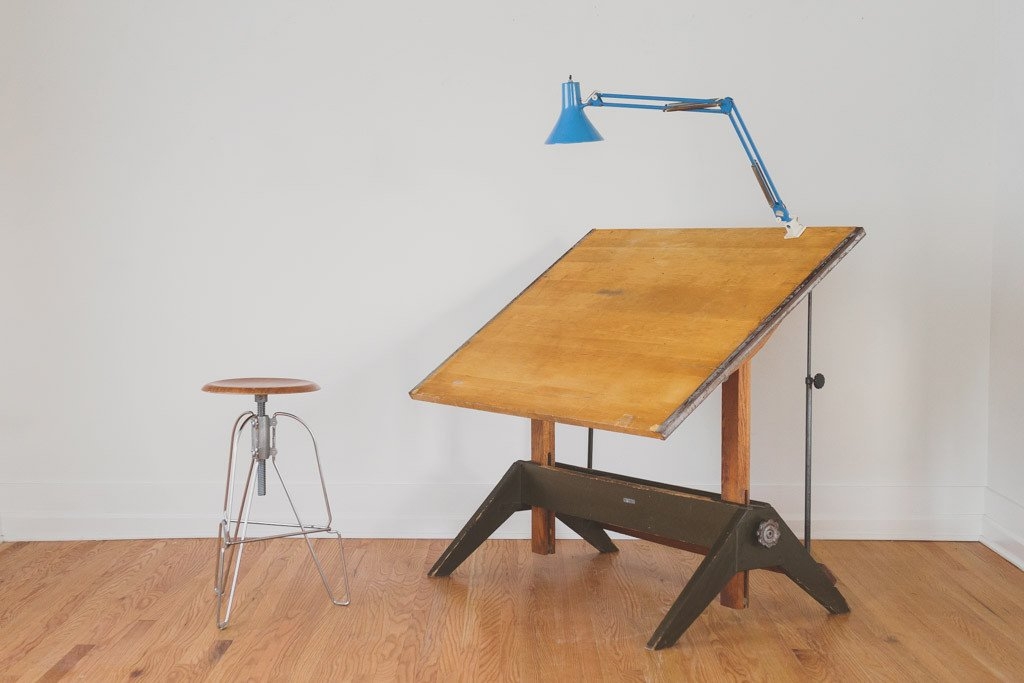 Vintage hamilton drafting table 1