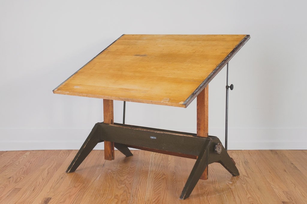 Vintage hamilton drafting table