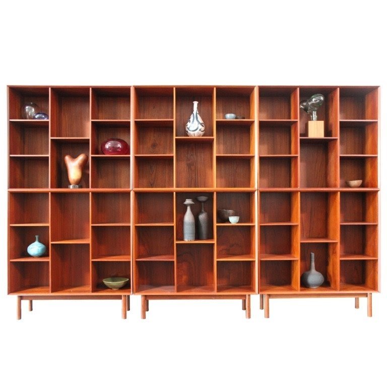 Wall bookcases peter hvidt