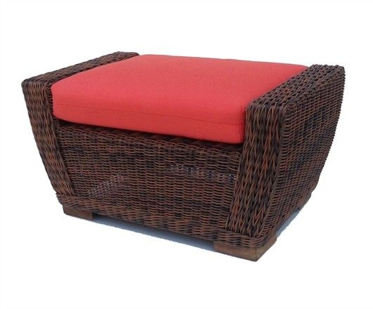 Wicker Storage Ottomans - Ideas on Foter