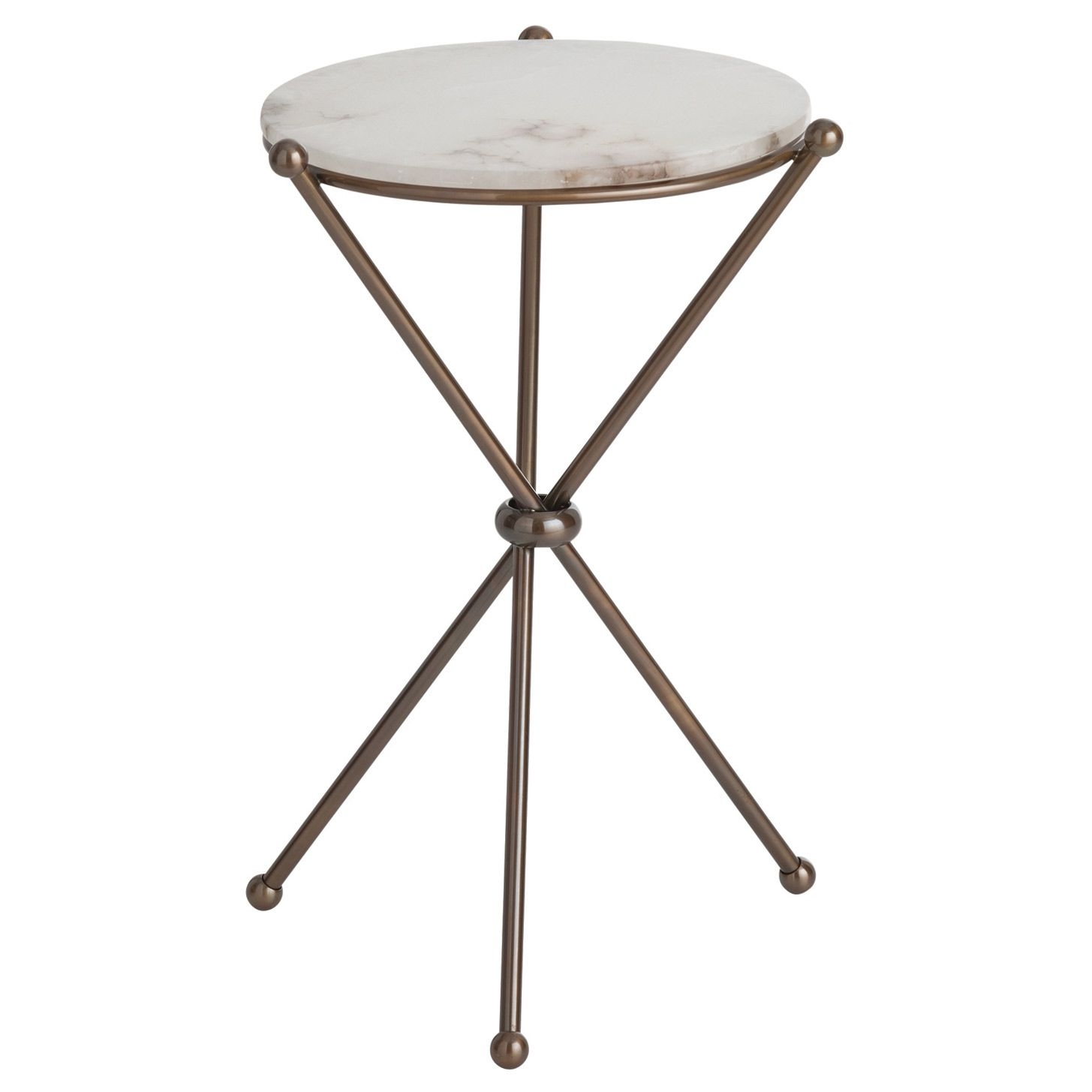Arteriors Home Chloe Brass Accent Table