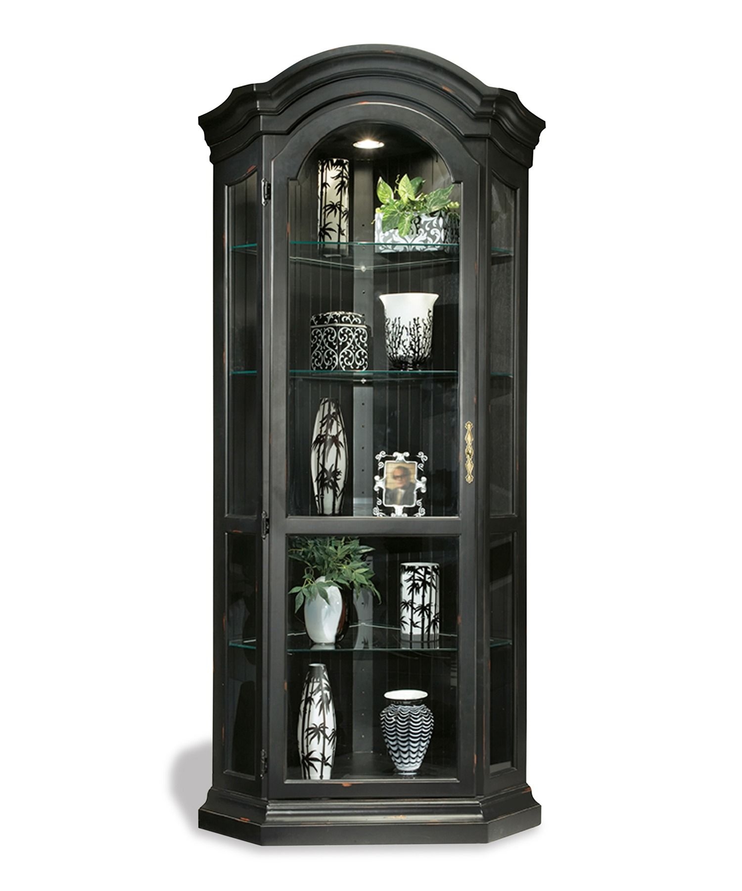 Black curio cabinets 2