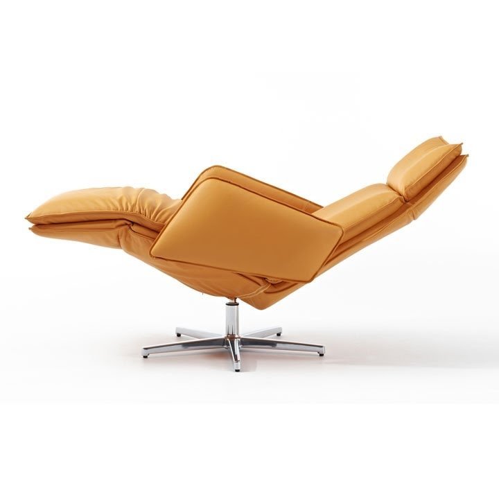 low profile recliners leather