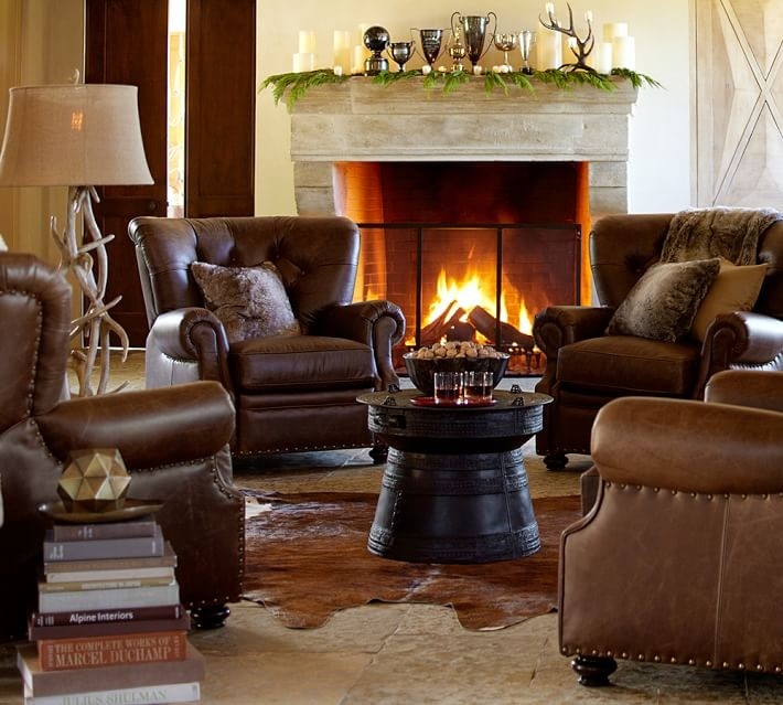 Lansing Leather Armchair
