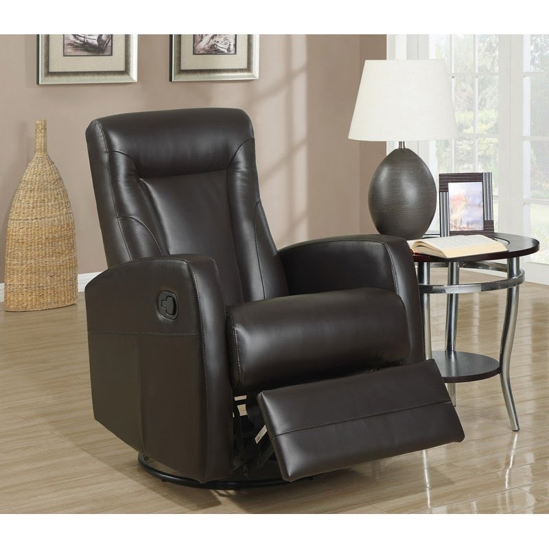 Leather swivel recliners 9