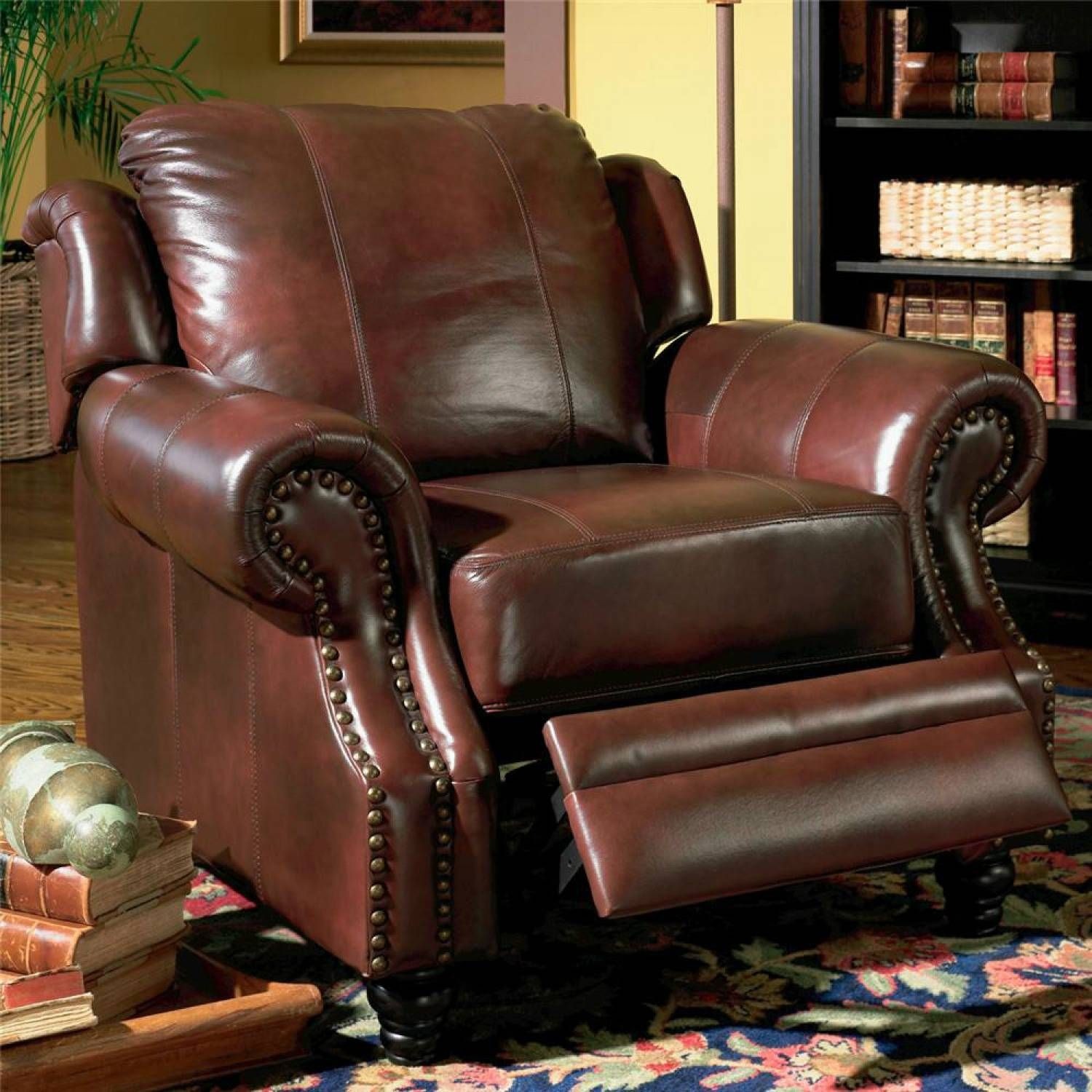 Princeton leather recliner
