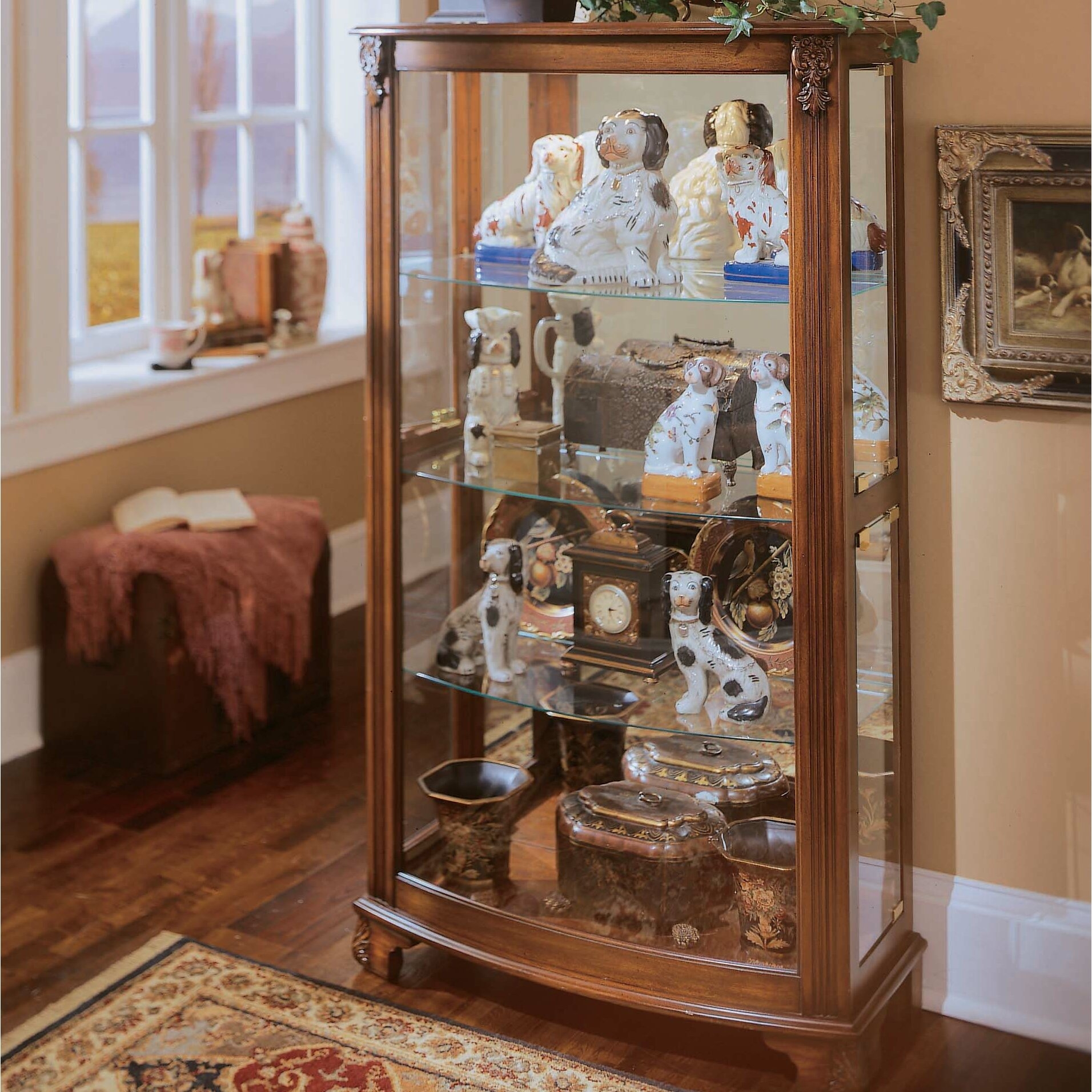 Pulaski Furniture Keepsakes Curio Cabinet