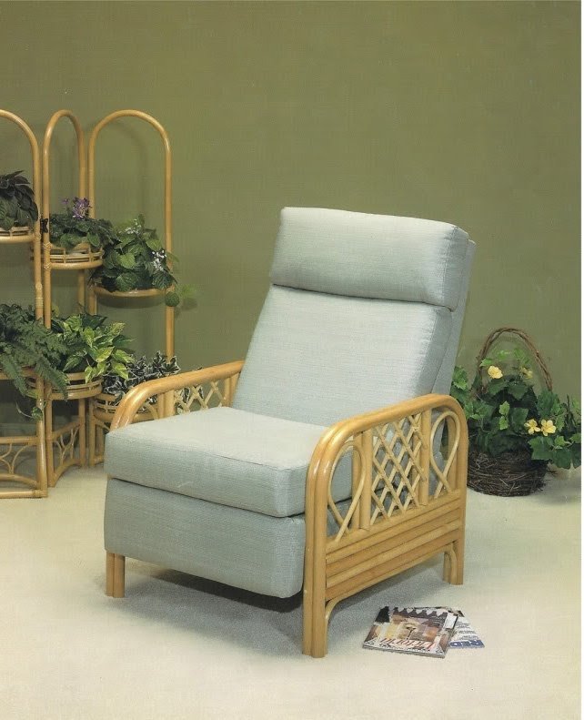 Rattan recliner for you sandie