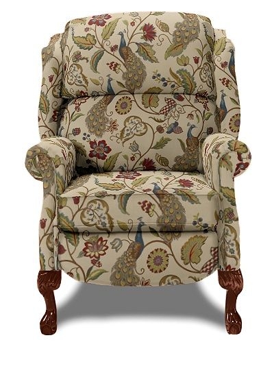 Wingback Recliners Ideas On Foter   Richfield High Leg Recliner By La Z Boy Premavera N108936 