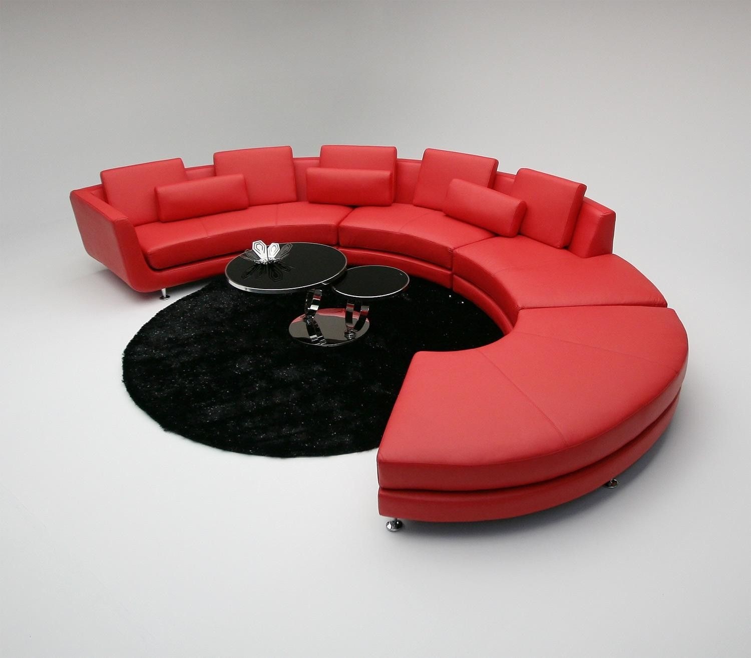 Semi circle sofa