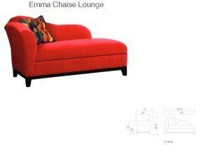 Van gogh designs emma chaise lounger