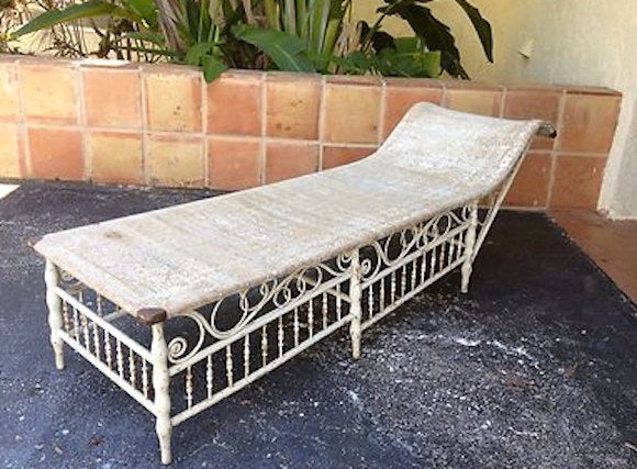 Wicker chaise lounges 25