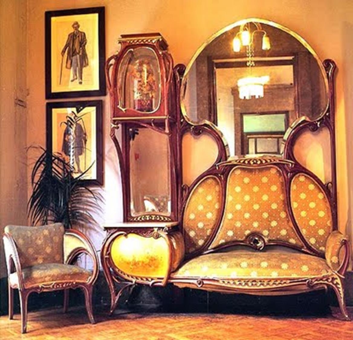 Art deco living room furniture 4