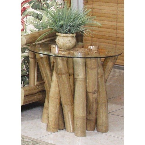 Bamboo end table 8