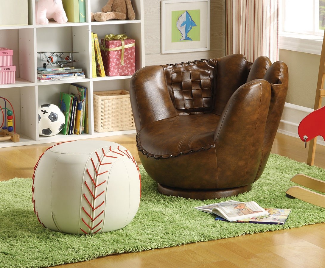 rawlings baseball glove chair