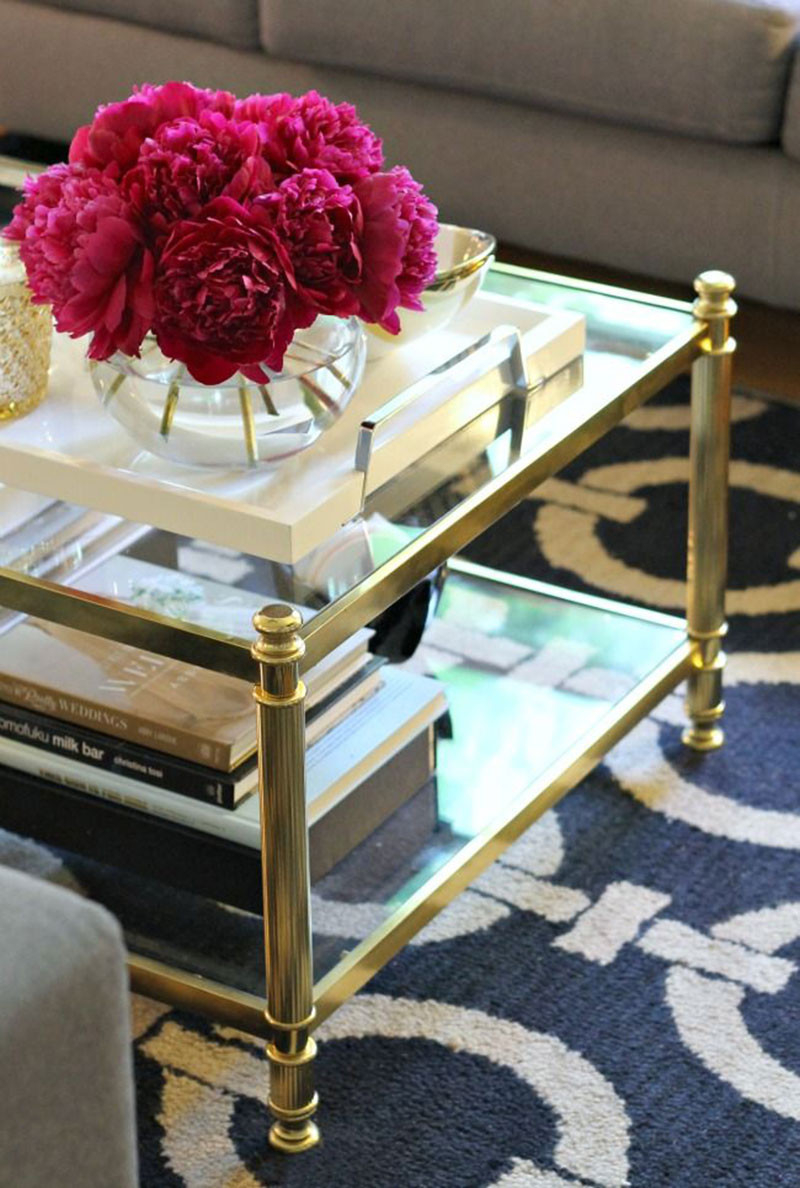 Brass coffee tables 2