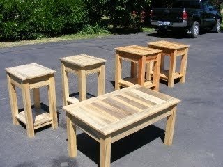 Cedar End Tables - Foter