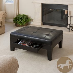 Contemporary Ottoman Coffee Table - Foter