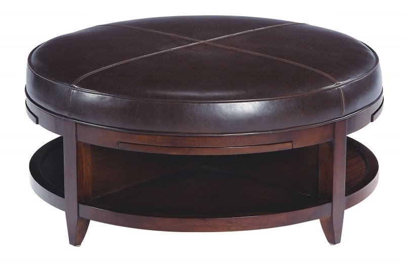 Circle ottoman coffee table