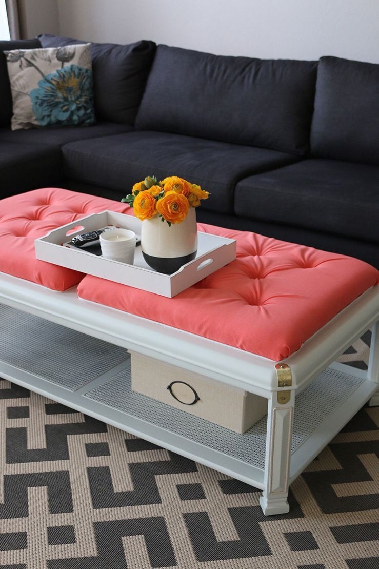 Cushion coffee table