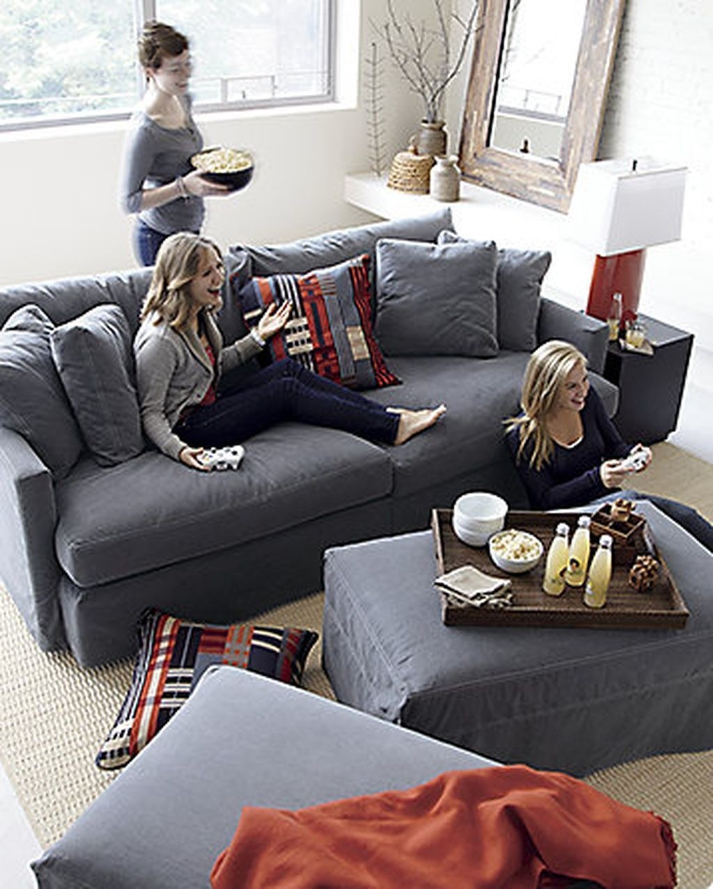 Denim Living Room Furniture - Ideas on Foter