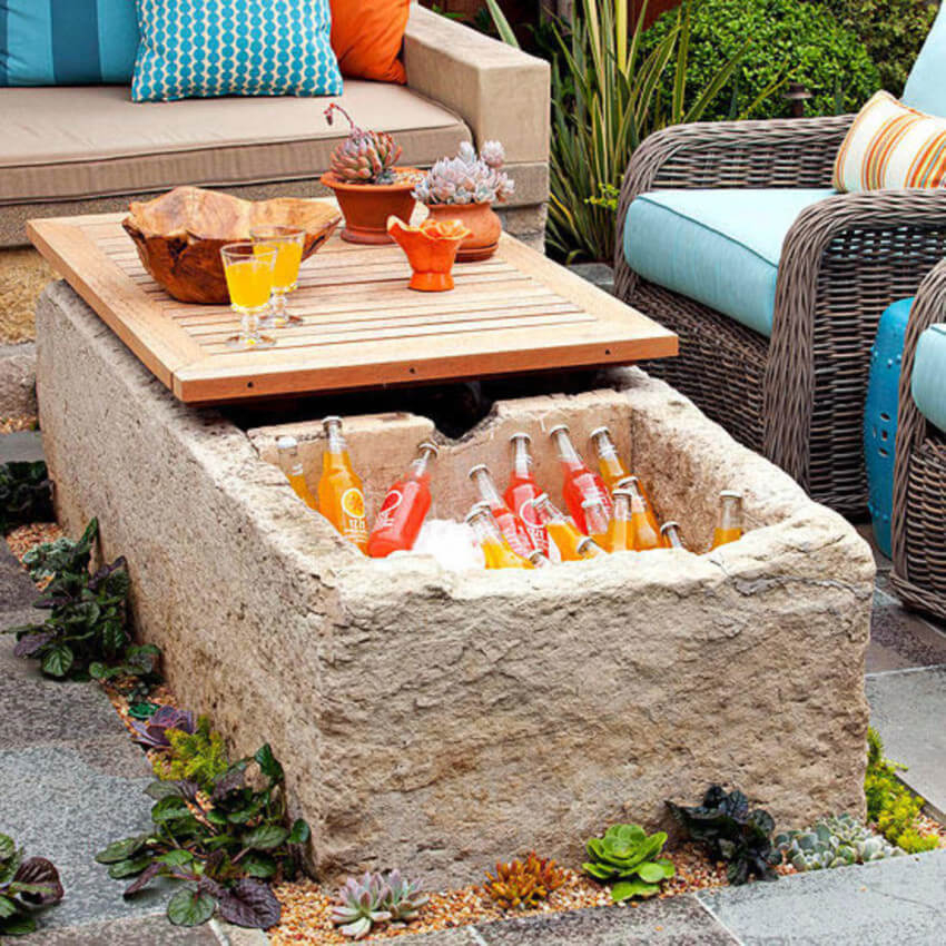 Diy small patio table