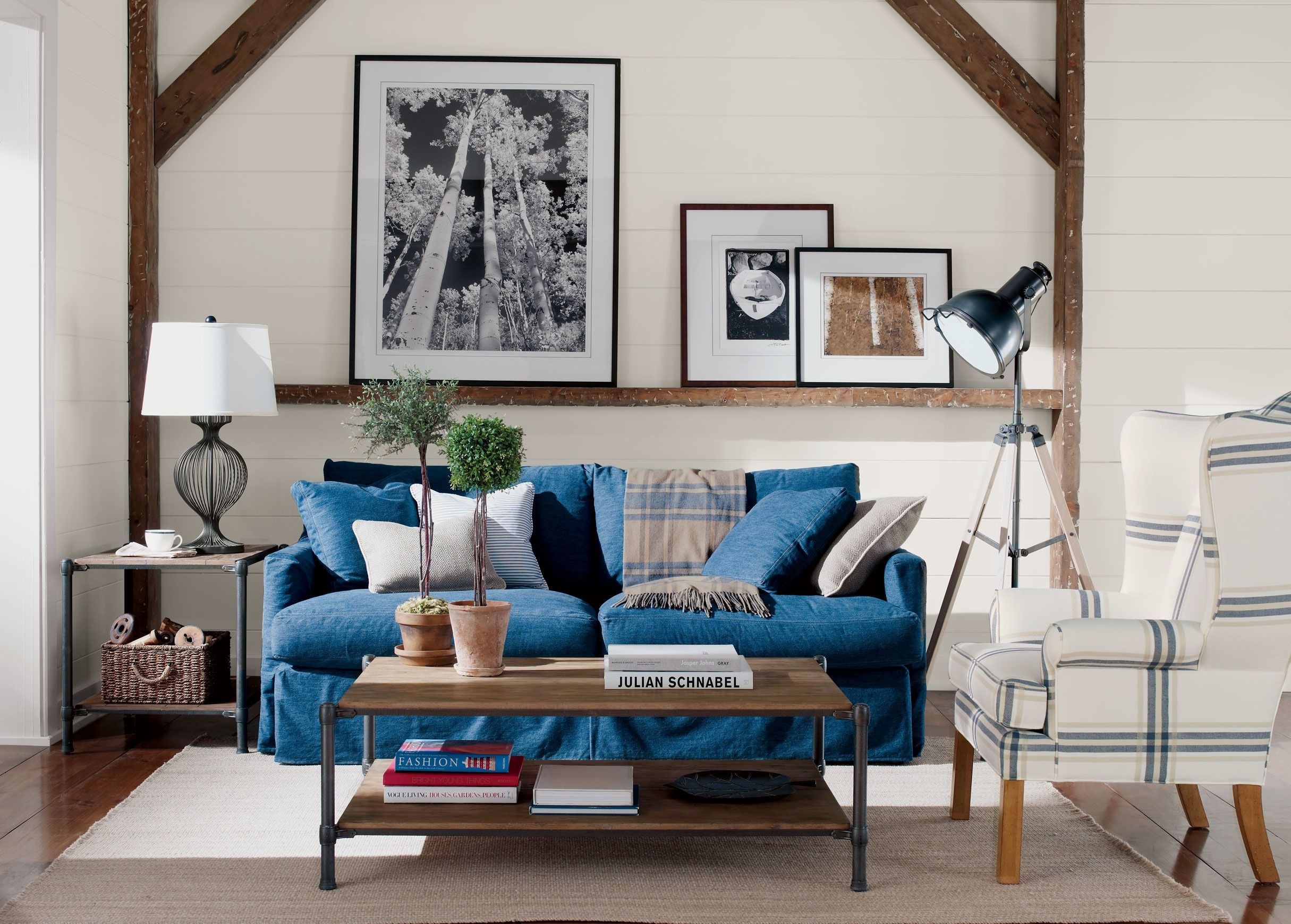 denim living room id