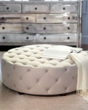 Large Round Ottomans Ideas On Foter For My Extra Large Walk In Closet By Niinamaria