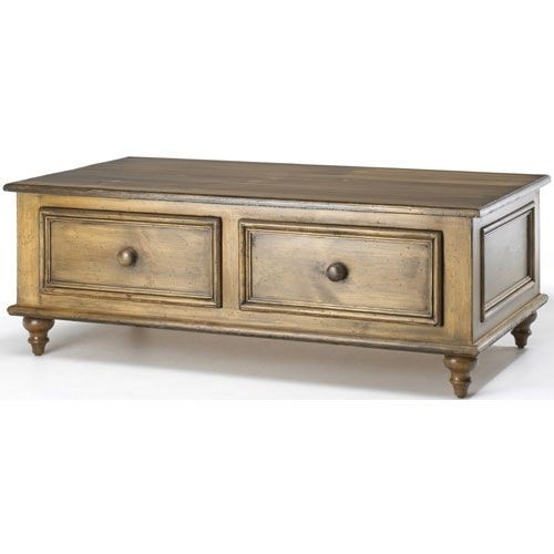 French country coffee table