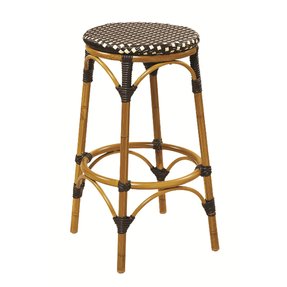 Bamboo Outdoor Bar Stools Foter G And A Commercial Seating 831 Outdoor Metal Backless Bar Stool Aluminum Bamboo 30