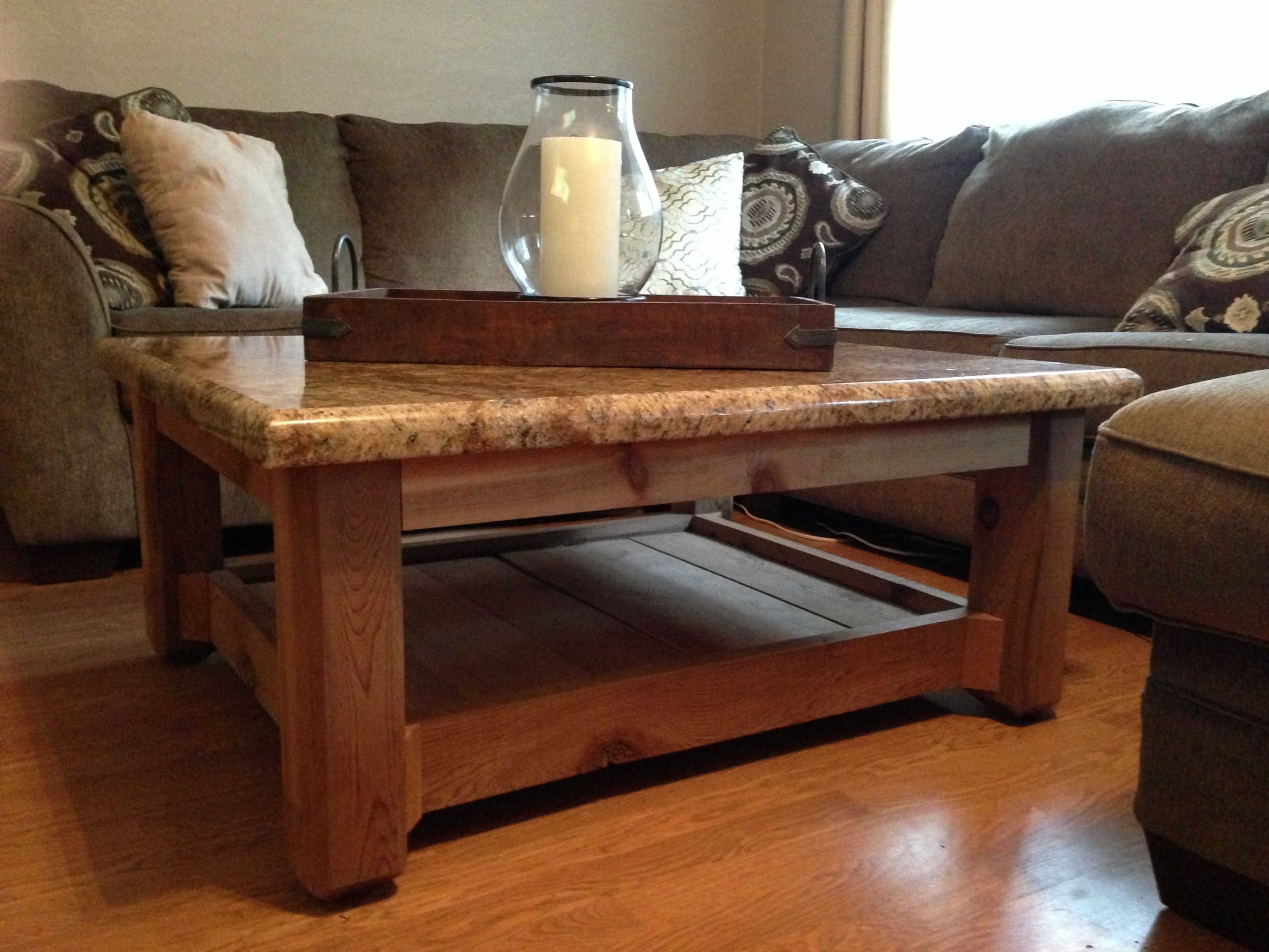 black forest granite coffee table