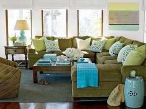 Green Sectional Sofa - Foter