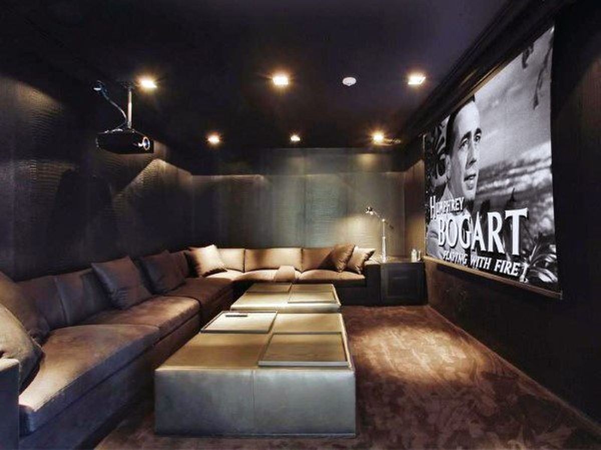 Home theater sectional