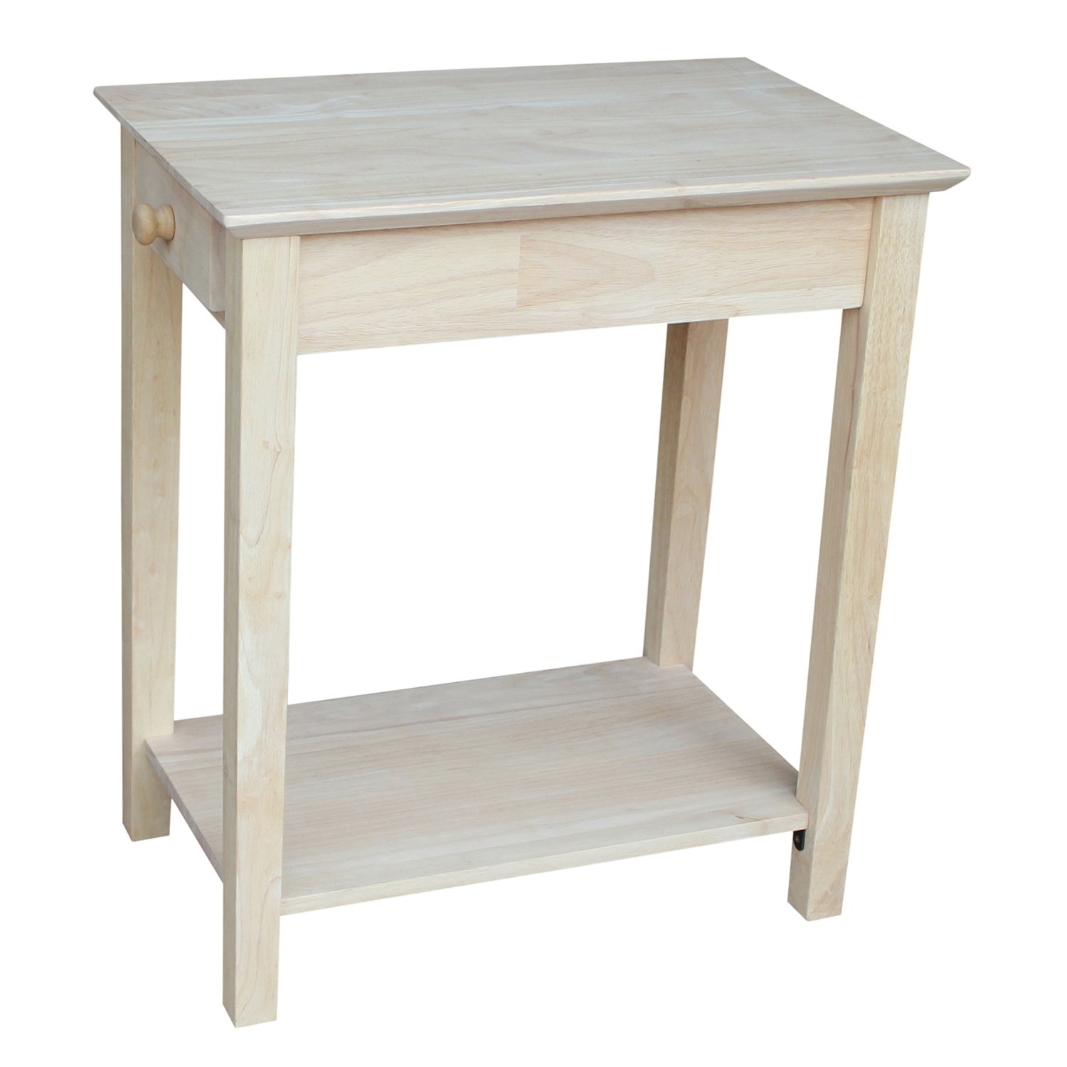 International concepts narrow end table