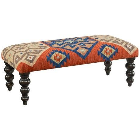 Kilim benches and ottomans